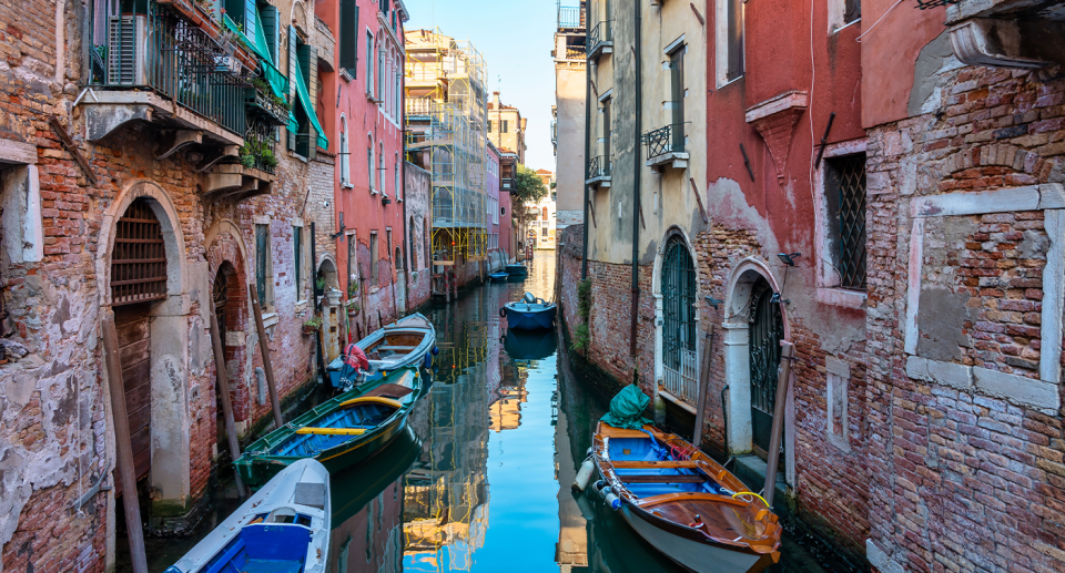 A view of one of Venice's icon canals as the city introduces a new tourist tax. 