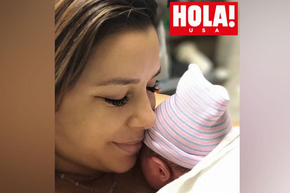 First Child: Longoria welcomed her son at the age of 43: Hola! USA