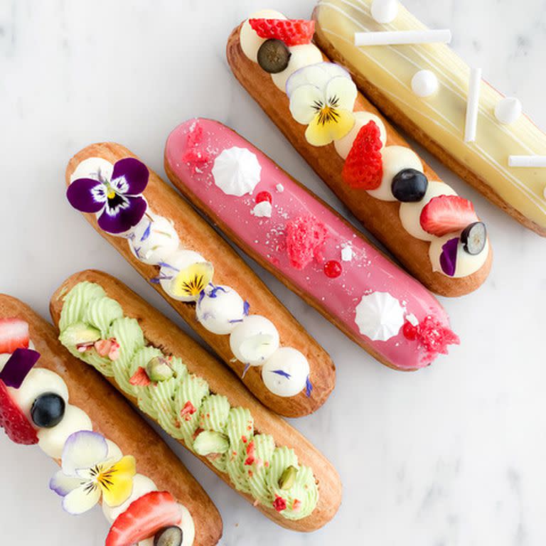 Los eclairs son un clásico de la pastelería francesa