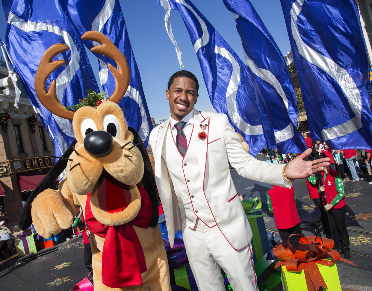 Disney Trivia pictured: Nick Cannon at Disneyland | (Photo by Paul Hiffmeyer/Disney Parks via Getty Images)