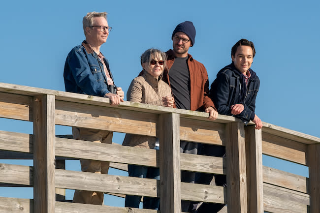 Bill Irwin, Sally Field, Ben Aldrich, Jim parsons