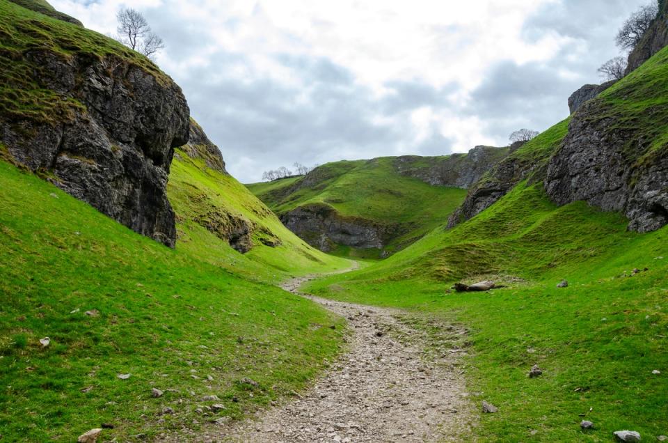 Eldon Hill Quarry, Castleton and Cave Dale took House of the Dragon north (Getty Images)