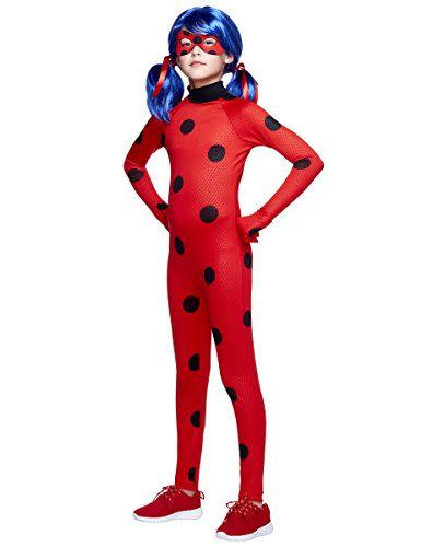 <p><strong>Spirit Halloween</strong></p><p>amazon.com</p><p><strong>$44.99</strong></p><p>Spots on! This Miraculous Ladybug costume is as simple as can be — jumpsuit, wig, mask and done! </p>