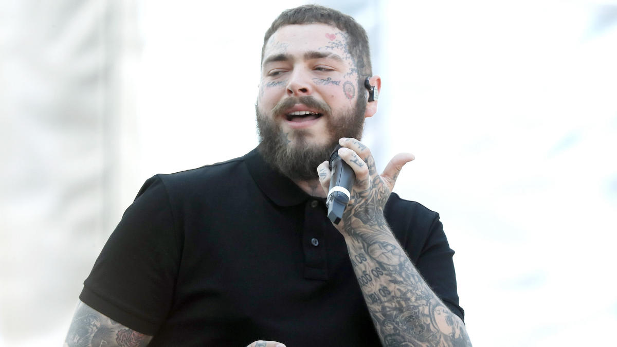 Video Shows Post Malone Twisting Ankle On Stage Weeks After Falling ...