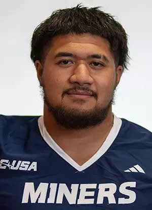 Sione Tonga'uiha is a nosetackle for the UTEP football team