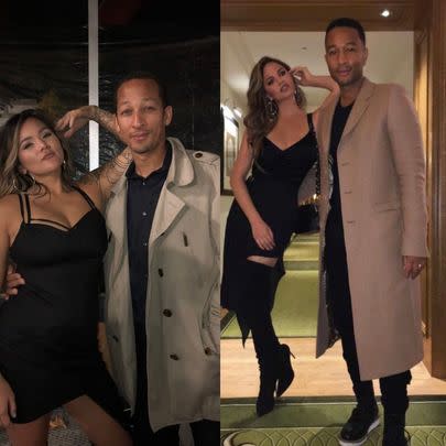 Chrissy Teigen and John Legend