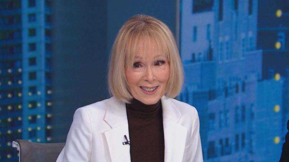 PHOTO: E. Jean Carroll appears on 'Good Morning American' on Jan. 29, 2024, after a jury awarded her more than $83 million in a civil case against former President Donald Trump. (ABC News)