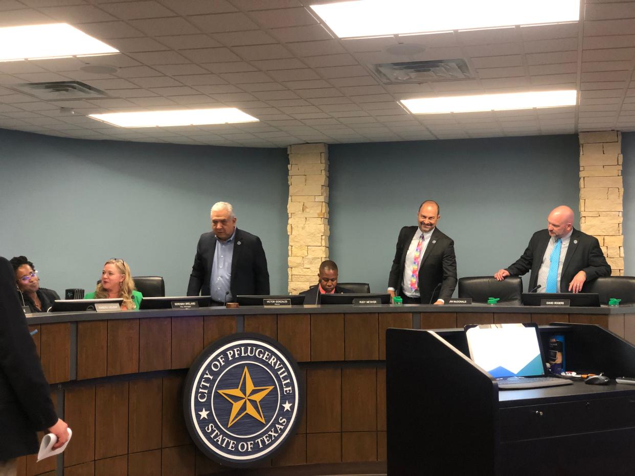 The Pflugerville City Council approved a two-year contract with Allegiance Mobile Health for ambulance services through June 2024.