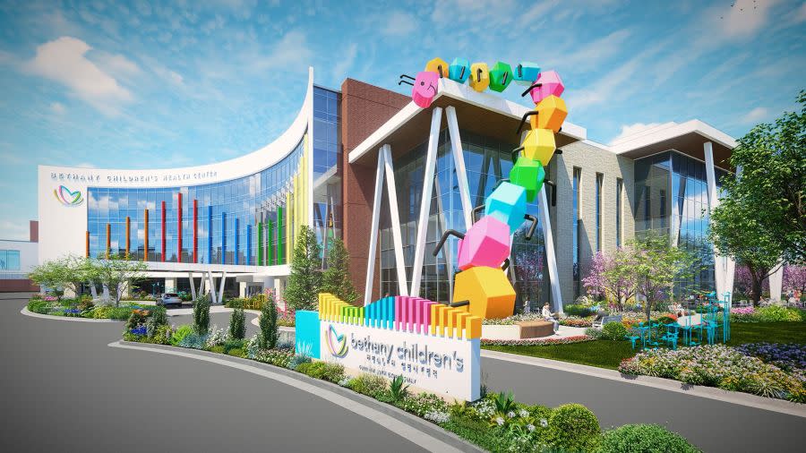 Bethany Children's expansion rendering.