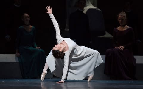 Lauren Cuthbertson (pictured in The Winter's Tale) will appear in Ballet Under the Stars - Credit: Alastair Muir