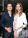 <p>The secret wedding between Orlando Bloom and Miranda Kerr took place in June 2010, only a month after they got engaged. The couple began dating in 2007 and have one son together named Flynn. They ended their relationship in 2013. </p>