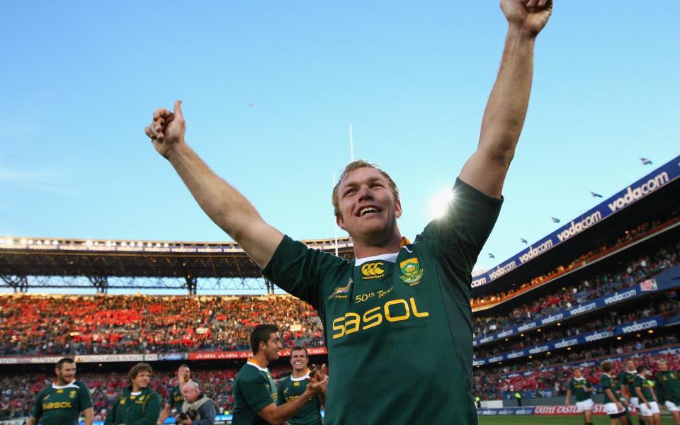 Schalk Burger junior won 86 caps for the Springboks and was a World Cup winner in 2007 - Alex Livesey