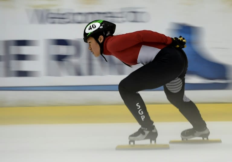 Speed skater Cheyenne Goh, who will become Singapore's first Winter Olympian at the Pyeongchang Games
