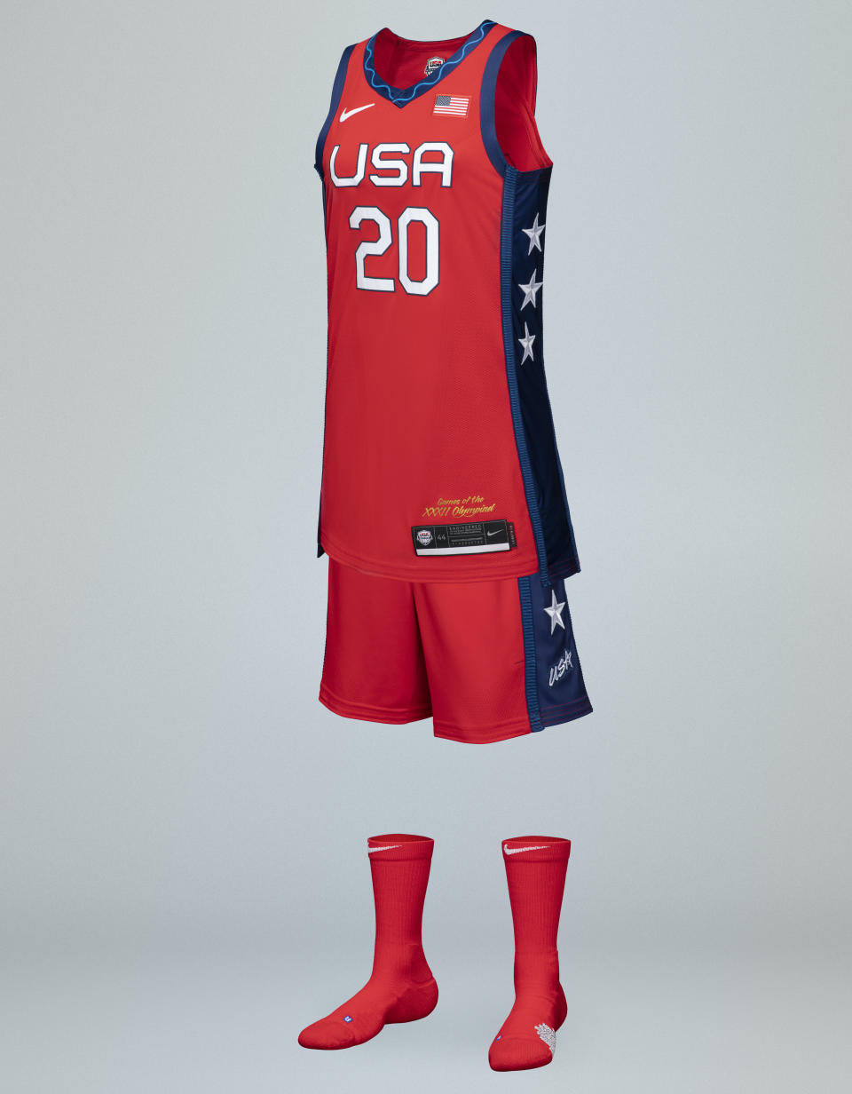 The Nike Team USA women's basketball jersey retails for $110. (Photo by Nike)