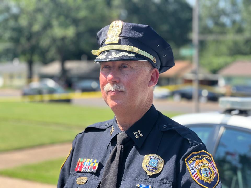 Memphis Police Assistant Chief Don Crowe said Monday afternoon that officers from the Memphis Police Department had shot a man believed to have tried to enter a Jewish school in East Memphis, and fired a gun outside the school when he could not. The man was taken to Regional One Hospital in critical condition.