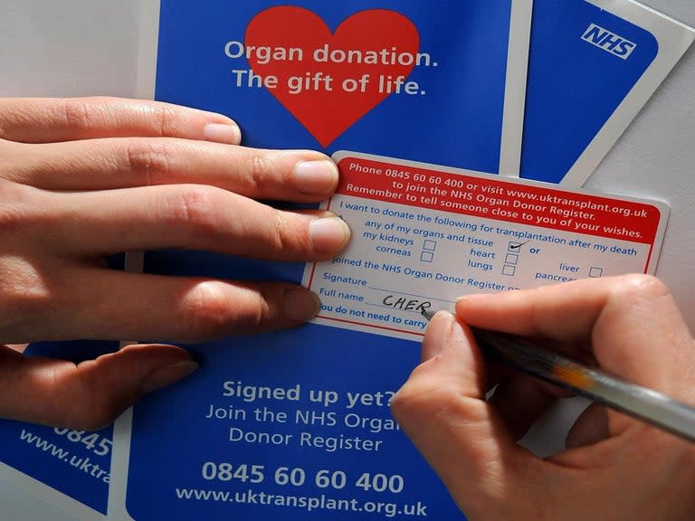 Soaring obesity rates and an aging population are causing a fall in the number of organs available for transplant in the UK despite more donors than ever before, official figures show.A record 1,600 people donated their organs after they died in 2018/19, saving the lives of 3,941 transplant recipients, according to the NHS Blood and Transplant (NHSBT) report.This shows efforts to convince people to discuss their wishes to be a donor with loved ones are paying off, NHSBT said.However, the overall number of transplant procedures fell from 4,038 in 2017/18 to 3,951 last year because of the changing nature of the UK population.The average age of donors has increased, with 38 per cent now over 60 - compared to 26 per cent in 2009 - while the number of obese donors rose from 24 to 29 per cent.This can mean that while the deceased is willing to be donor, some or all of their organs may not be suitable, Professor John Forsythe, medical director for organ donation at NHSBT told The Independent."We find on occasions that somebody who is kind enough to think about donation, we might still be able to allow kidney transplantation, but we find the liver is already affected by fatty liver disease and we aren’t able to transplant it," he said."It might be a strong enough organ to maintain that individual, but once you have to remove it and keep it on storage and then transplant it, it tests the organ to a much greater extent."Hearts of older donors are less likely to be suitable for transplant and higher rates of cancers and other conditions as we age can also make organs less viable.Experts have also warned obesity is creating a liver disease "timebomb" which could increase need for transplants in the first place."We now have more successful drugs for hepatitis C, and that’s reducing as a demand for transplants, [but] obesity and fatty liver disease is rising as a cause," Prof Forsythe added.The overall number of transplants fell by 2 per cent, from 5,104 to 4,990, with a 1 per cent increase in numbers of people on the transplant waiting list.Some of this may also be due to logistical demands of organ donors being in the wrong place. The long running decrease in the number of patients dying after car crashes and other accidents is also a factor, as this group tends to be younger.However, the Organ Donation and Transplantation Activity Report said the overall story was one of success, with a 67 per cent increase in deceased organ donors and a 49 per cent increase in deceased donor transplants over the last decade.One of the 3,951 people who benefited from a life-transforming lung transplant in 2018/19 was 24 year old, Charles Michael Duke, a singer and songwriter born with cystic fibrosis."By the time I received my transplant, I had been unable to sing and perform on stage for four years," he said. "My whole life was effectively put on hold. It is impossible to put into words, the feelings that I have for my donor."Just a few months on and he is due to be starring as Judas in a production of Jesus Christ Superstar."They have given me a second chance and given me back the opportunity to life my life to the fullest," he said.Mr Michael Duke was one of the voices campaigning for England and Scotland to introduce an opt out system for organ donation, following the example of Wales in December 2015.Wales now has the highest consent rate in the UK - 77 per cent, up from 58 per cent in 2015.Experts hope that once the law change comes into force next year and public awareness increases, similar increases will be seen in England and Scotland.During 2018-2019, 408 patients died while on the transplant waiting list or within one year of being removed from it.The total number of patients whose lives were potentially saved or improved by an organ transplant fell by 2 per cent to 4,990.There was no change in the number of kidney transplants, but pancreas, liver, heart, lung and heart-lung transplants all fell.
