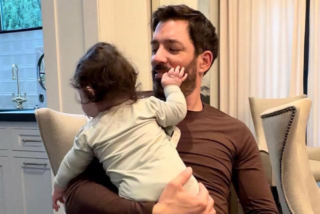 Drew Scott Jokes That Son Parker, 8 Months, Does Nicolas Cage and