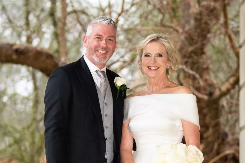 Carol Kirkwood married Steve Randall on 27 December 2023