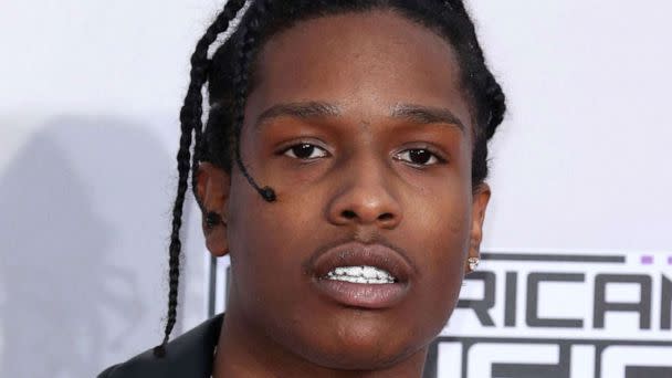 PHOTO: Rapper A$AP Rocky attends the 2014 American Music Awards held on Nov. 23, 2014 in Los Angeles. Rapper A$AP Rocky is charged with felony assault with a firearm in connection with a Nove. 2021 shooting in Hollywood, Calif. (zz/RE/Westcom/STAR MAX/IPx via Getty Images, FILE)