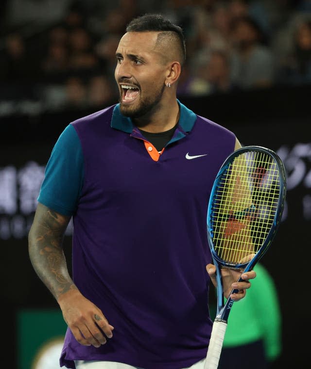 Nick Kyrgios played in two of the matches of the tournament