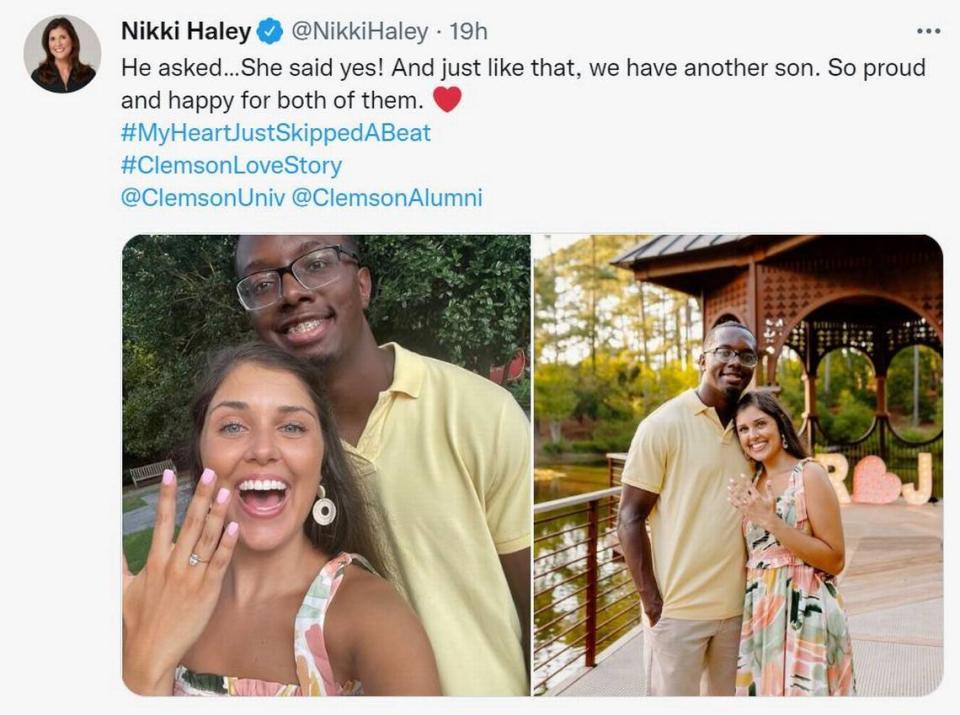 ‘we Couldn T Be More Excited Sc S Nikki Haley Celebrates Daughter S Wedding