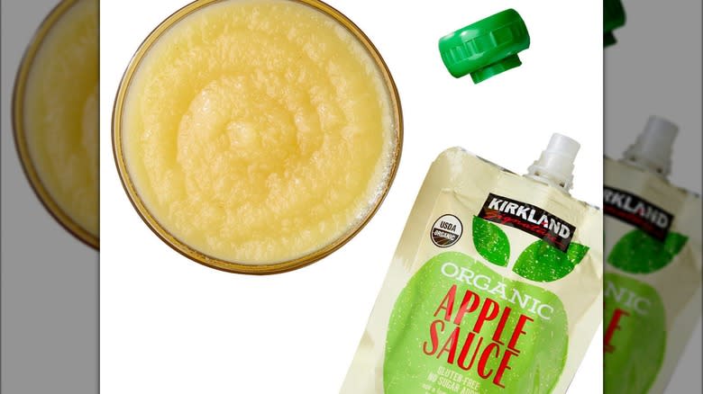 Costco Kirkland organic applesauce