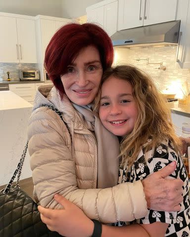 <p>Jack Osbourne Instagram</p> Sharon Osbourne and Pearl Osbourne