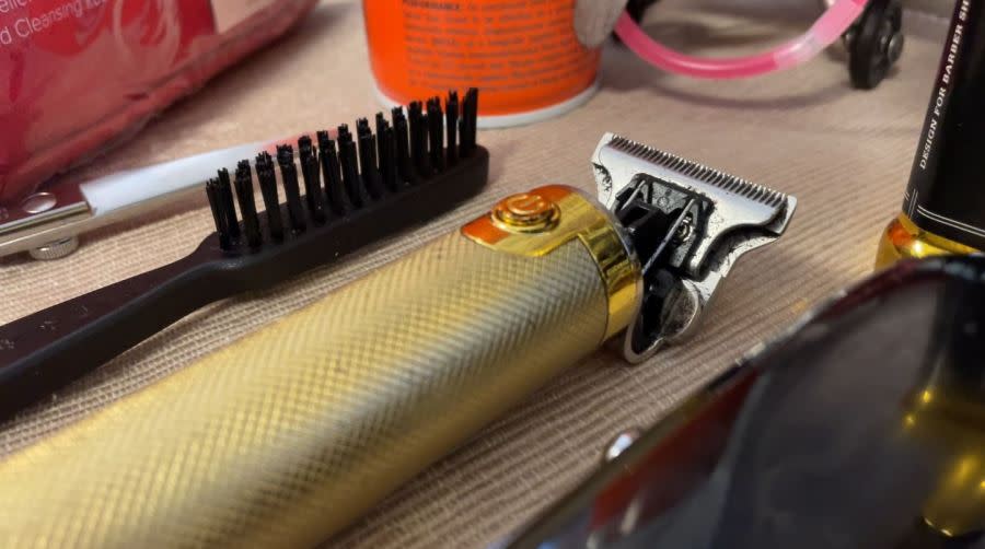 Hair cutting tools (Chloe Rafferty/CBS 17)