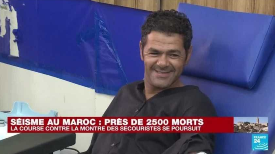 Jamel Debbouze a donné son sang à Marrakech après le séisme meurtrier du 8 septembre. 