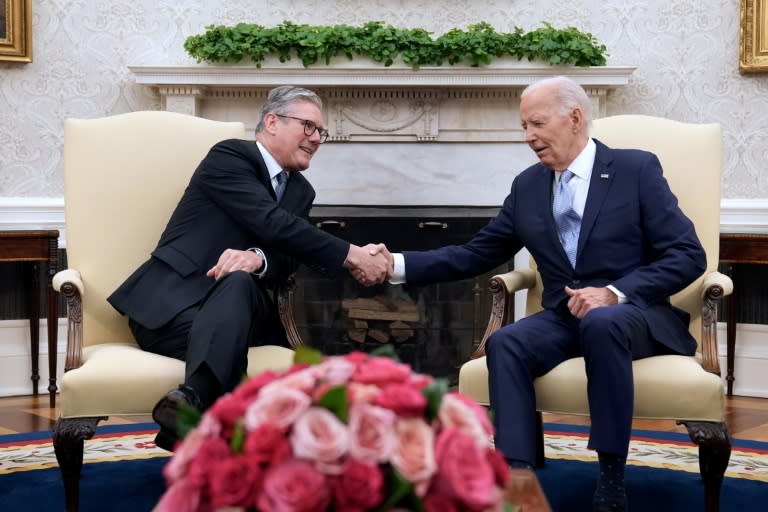 El primer ministro británico, Keir Starmer, realizó su primera visita a la Casa Blanca en julio de 2024 (Stefan Rousseau)