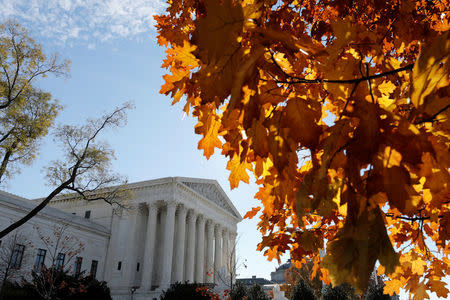 FILE PHOTO: U.S. Supreme Court is seen in Washington, U.S., November 27, 2017. REUTERS/Yuri Gripas