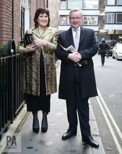 <span class="caption">Connections: Michael Gove and Sarah Vine.</span> <span class="attribution"><span class="source">Yui Mok PA Archive/PA Images</span></span>