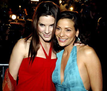 Sandra Bullock and Constance Marie at the Hollywood premiere of Warner Bros. Pictures' Miss Congeniality 2: Armed and Fabulous