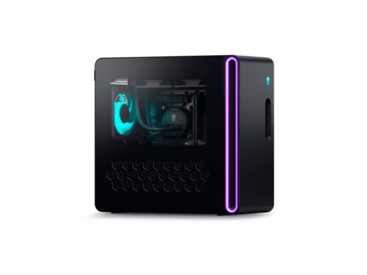 Alienware Aurora R16 gaming desktop with RGB for Dell's Techfest.