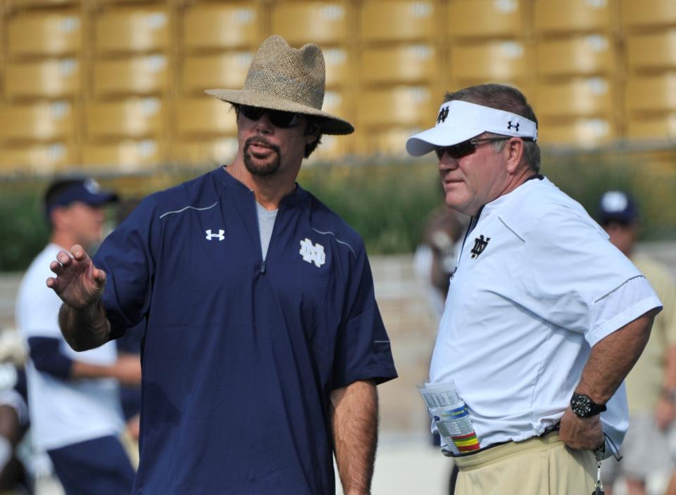 Ex-Notre Dame defensive coordinator Brian VanGorder was fired in September. 