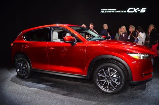 Mazda CX-5 at the 2016 LA Auto Show