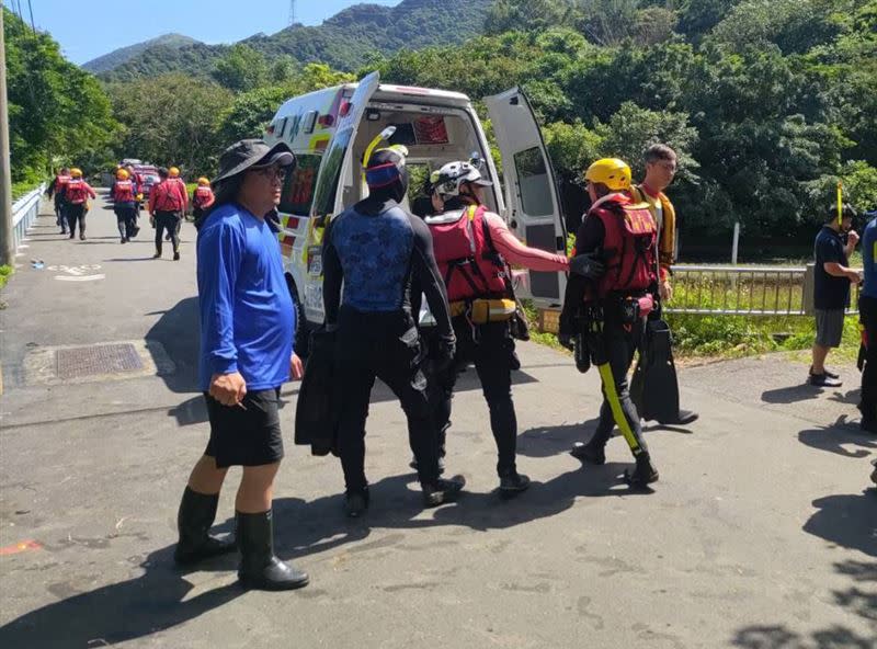 陳男遺體今天被尋獲。（圖／翻攝畫面）