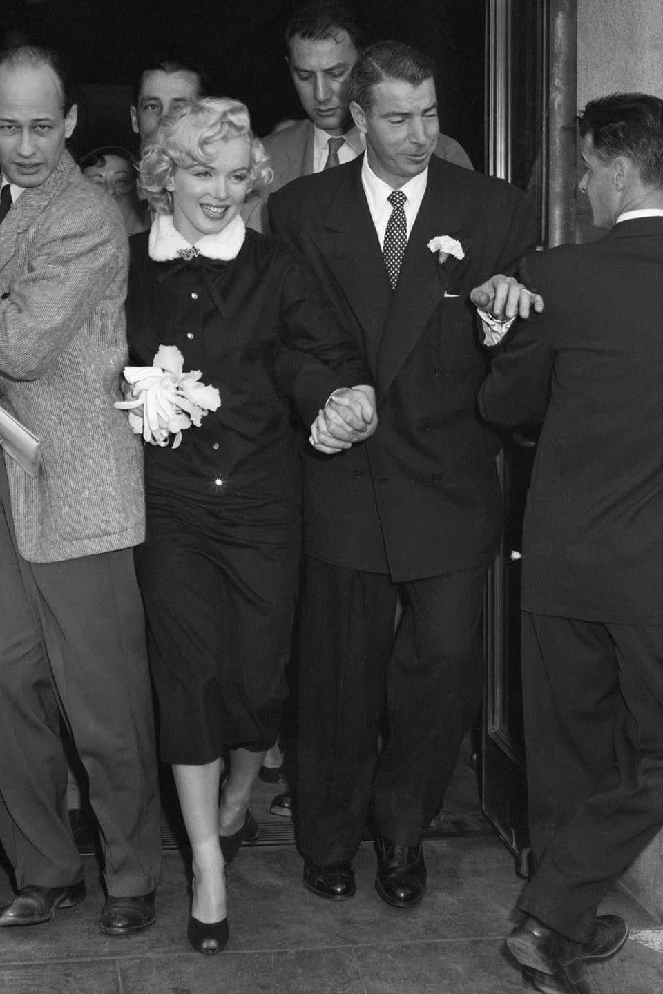 1953: Marilyn Monroe and Joe DiMaggio