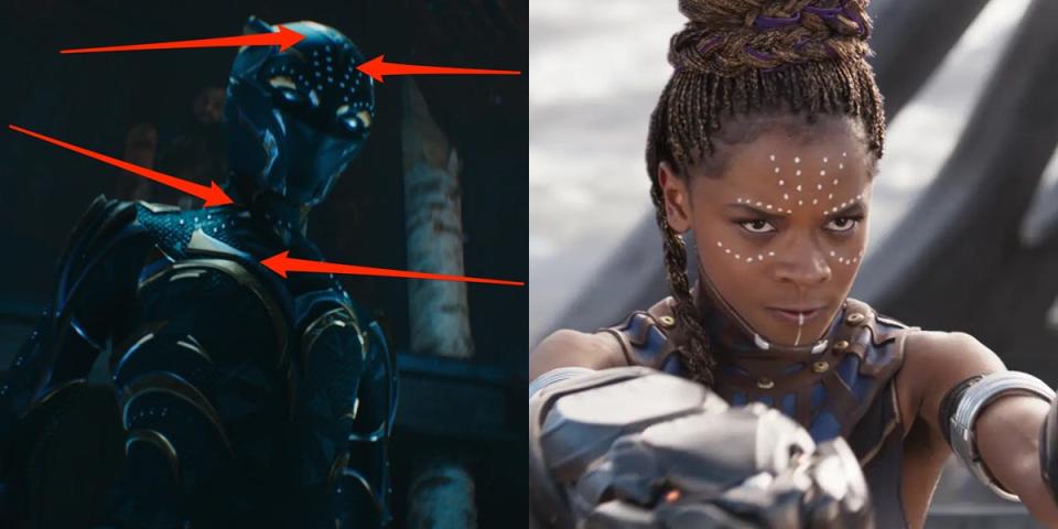 Shuri's Black Panther suit