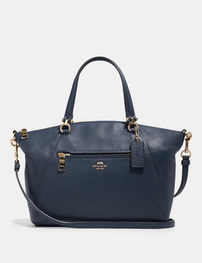 The Prairie Satchel is on sale at the Coach Outlet for Black Friday, $98 (originally $328). 