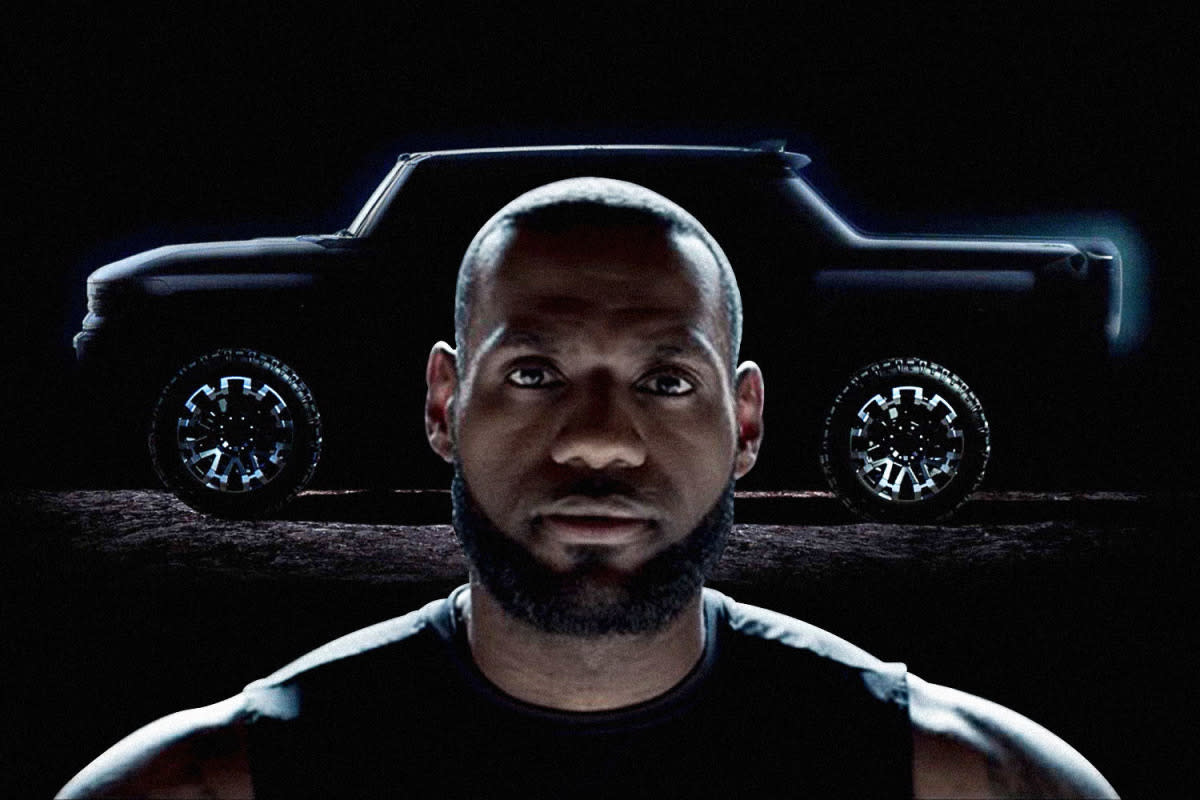 LeBron James Hummer EV