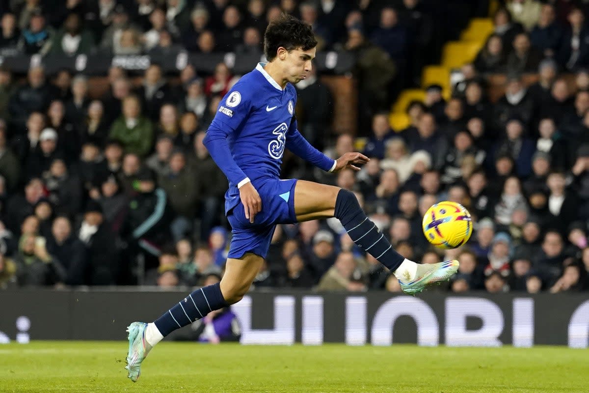 Joao Felix was dismissed 58 minutes into his Chelsea debut (Andrew Matthews/PA) (PA Wire)