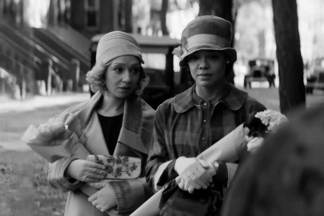 Edu Grau/Netflix Ruth Negga and Tessa Thompson in 'Passing,' 2021