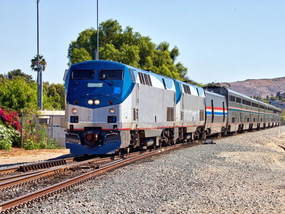 Amtrak train