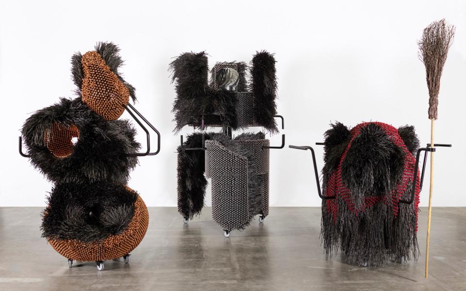 Are friends electric?: Yang's sculptures are like robots playing at dress-up - Tate/Nick Ash