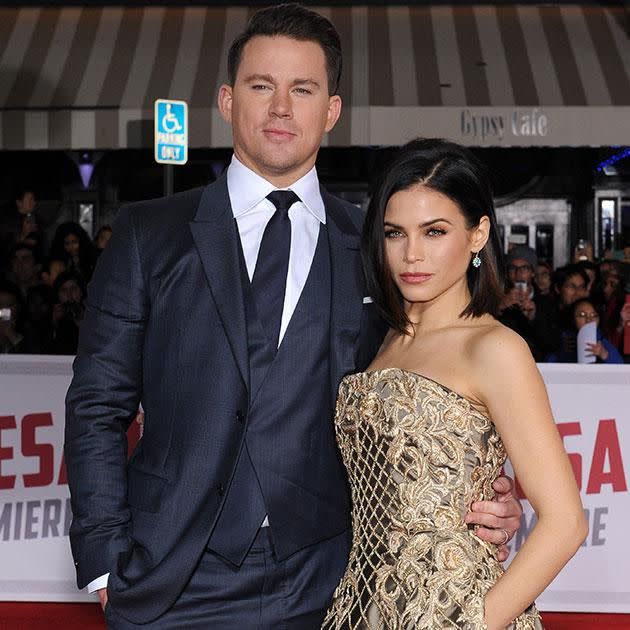 Channing and Jenna. Source: Getty