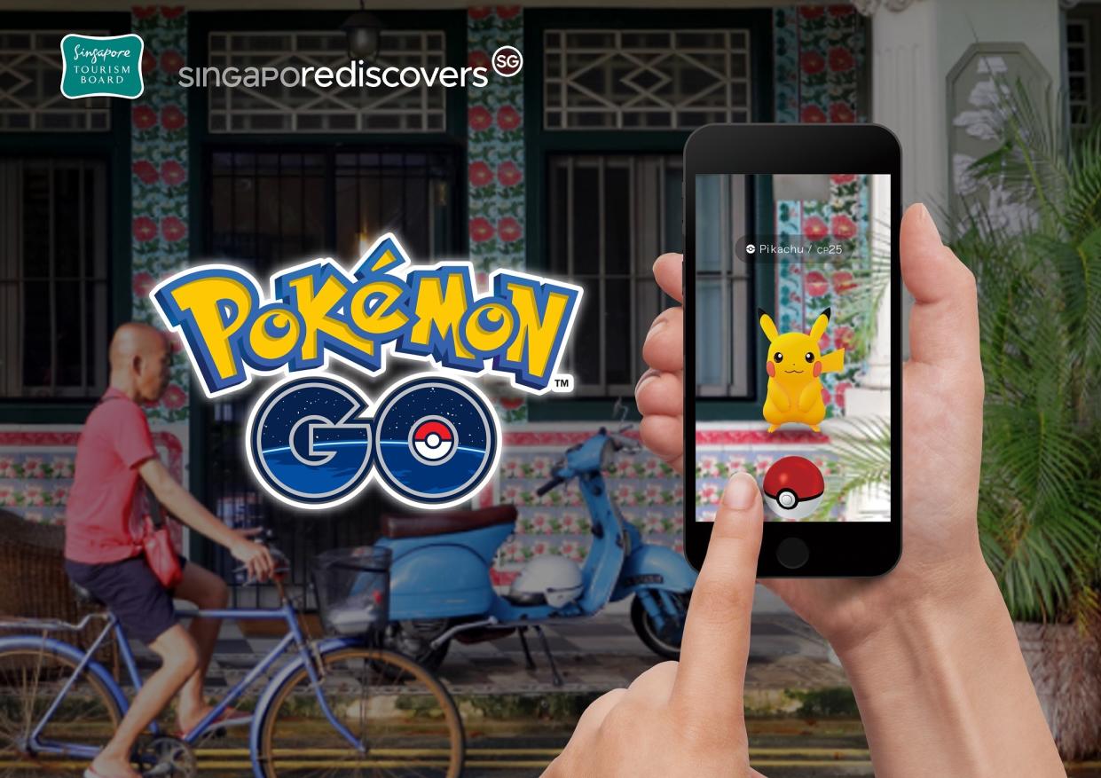 The Singapore Tourism Board has teamed up with American AR technology company, Niantic, to showcase tourism offerings and encourage precinct exploration with the popular smartphone game, Pokémon GO. The collaboration is part of the ongoing SingapoRediscovers1 campaign to support local businesses. (Photo: Singapore Tourism Board)