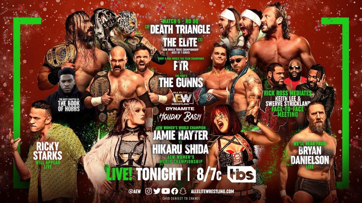AEW Dynamite: Holiday Bash Results (12/21/22): Women's Title Match, Bryan Danielson Speaks, More