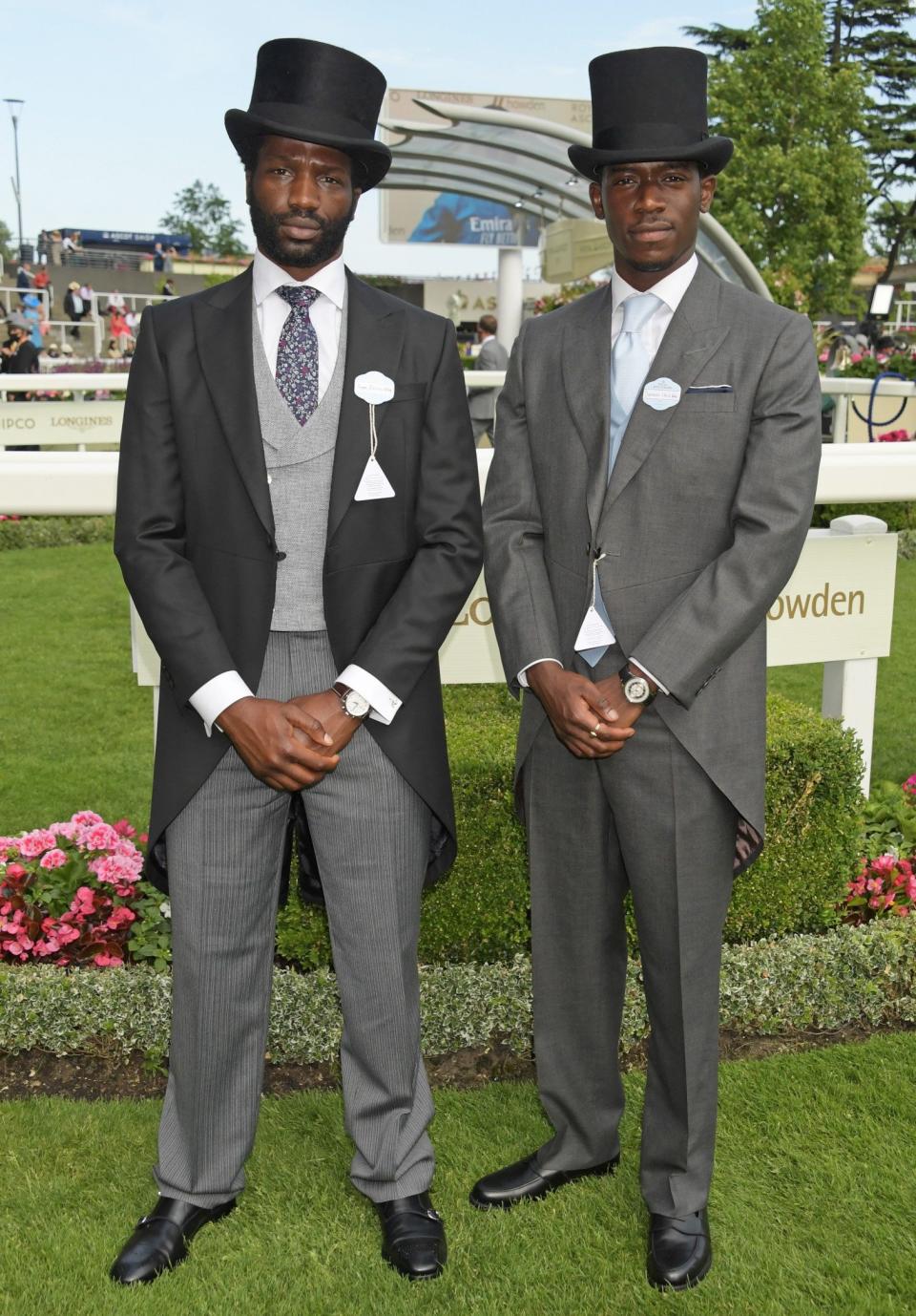 Sope Dirisu and Damson Idris attend Royal Ascot in June, 2021