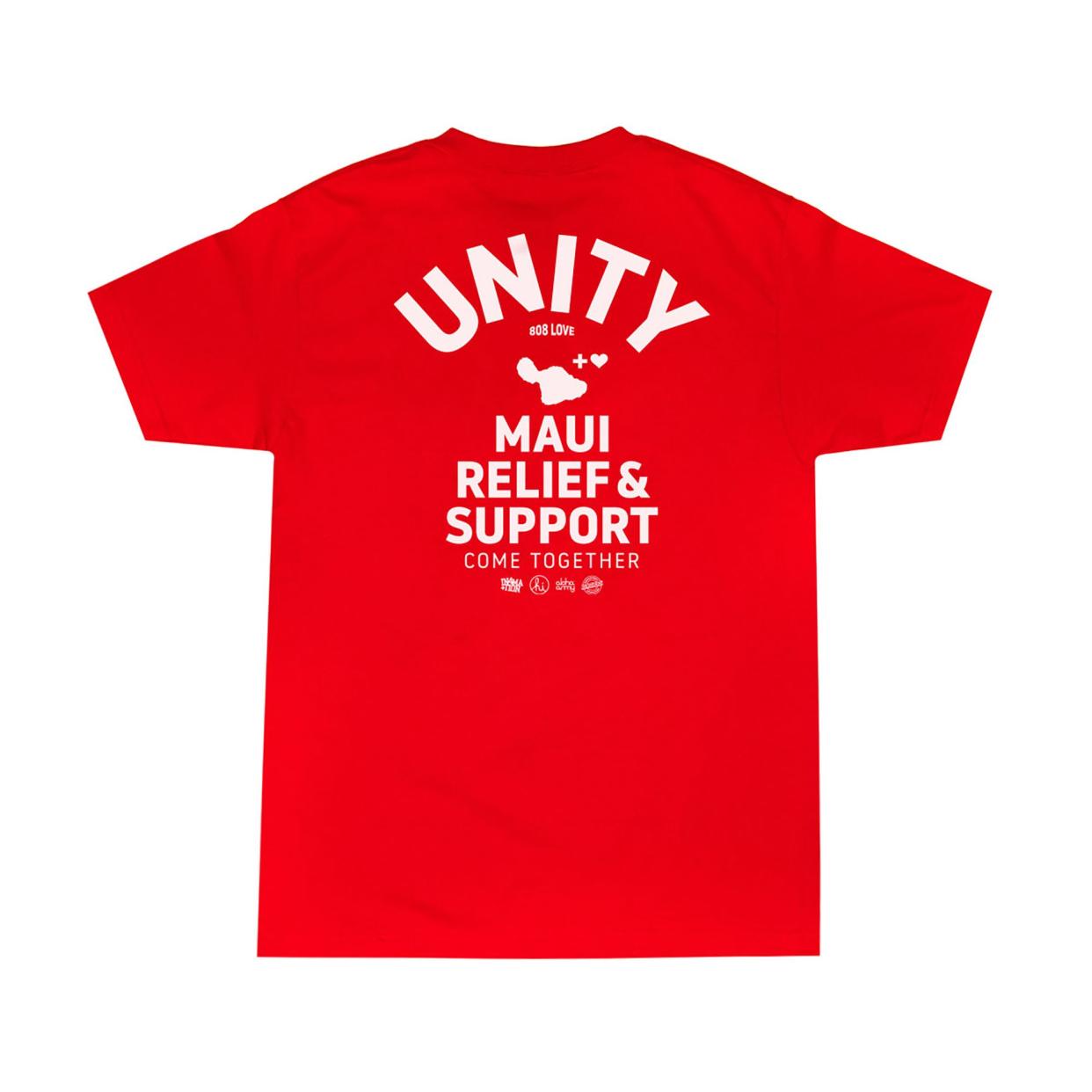 <p><a href="https://www.in4mation.co/products/pre-order-unity-maui-relief-tee-dropping-thursday-august-17th-8am-hst" rel="nofollow noopener" target="_blank" data-ylk="slk:Shop Now;elm:context_link;itc:0;sec:content-canvas" class="link rapid-noclick-resp">Shop Now</a></p><p>In4mation</p><p>in4mation.co</p><p>$36.00</p><span class="copyright">In4mation</span>